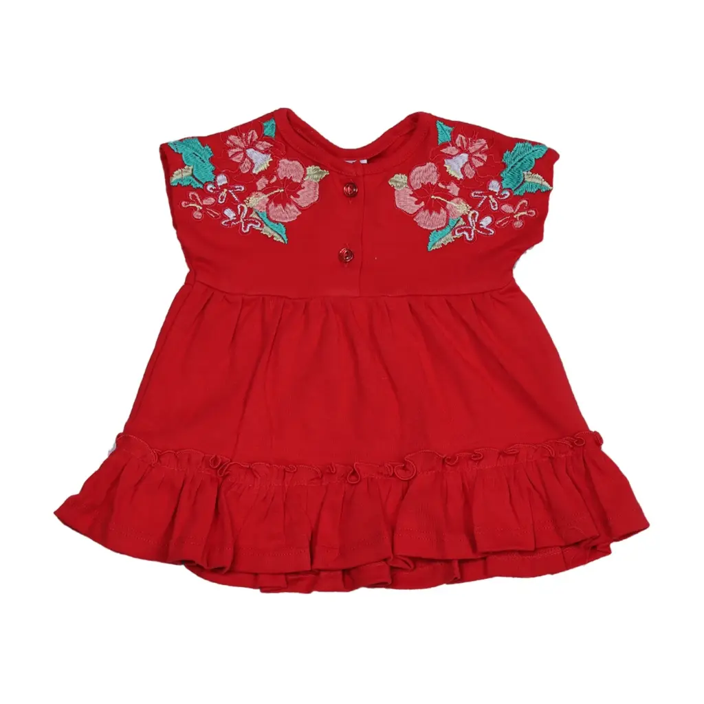 Frock with Embroidery
