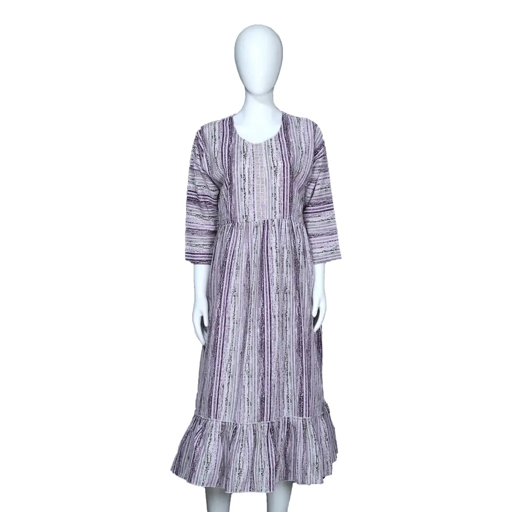 Gown Dress Printed