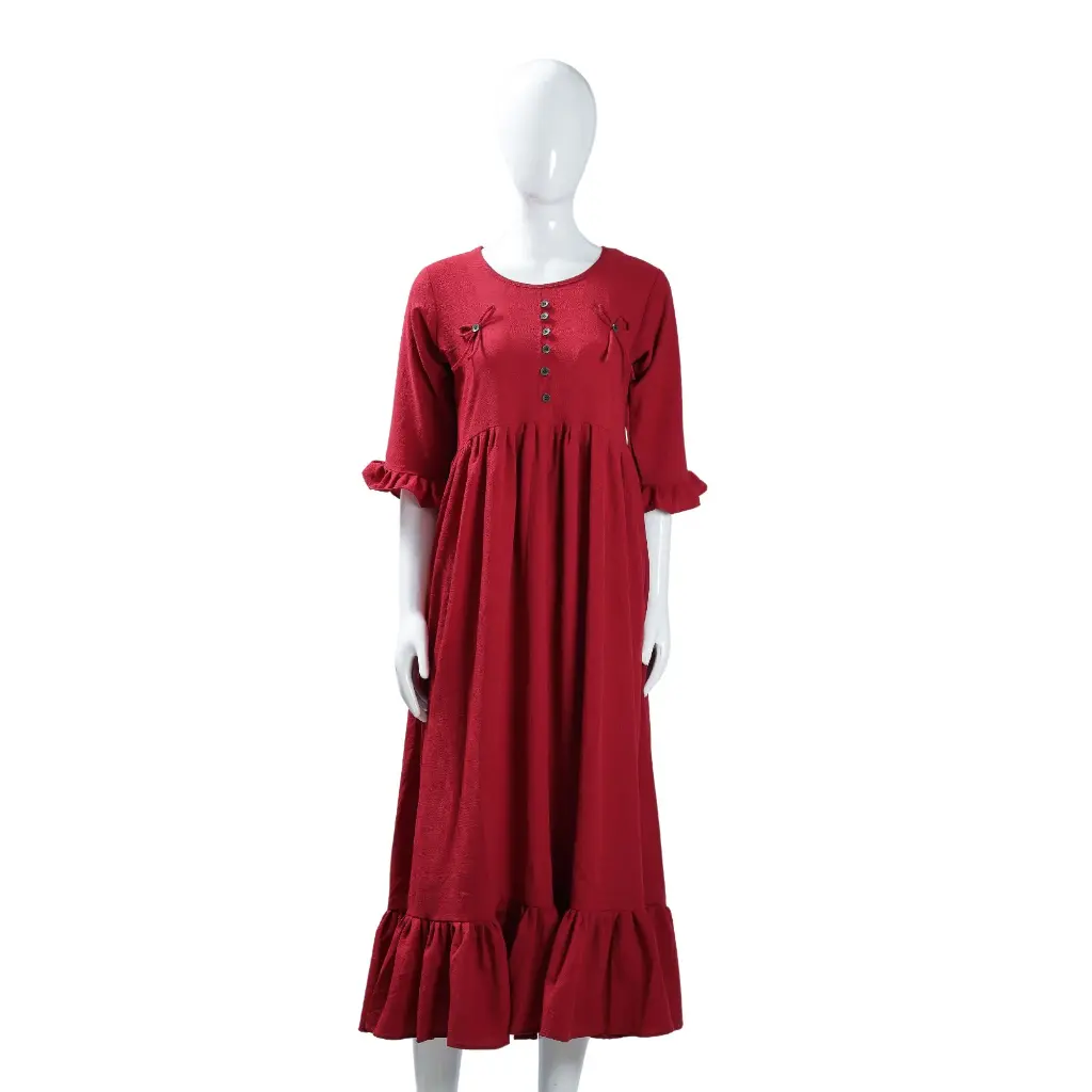 Dress Pleated Solid