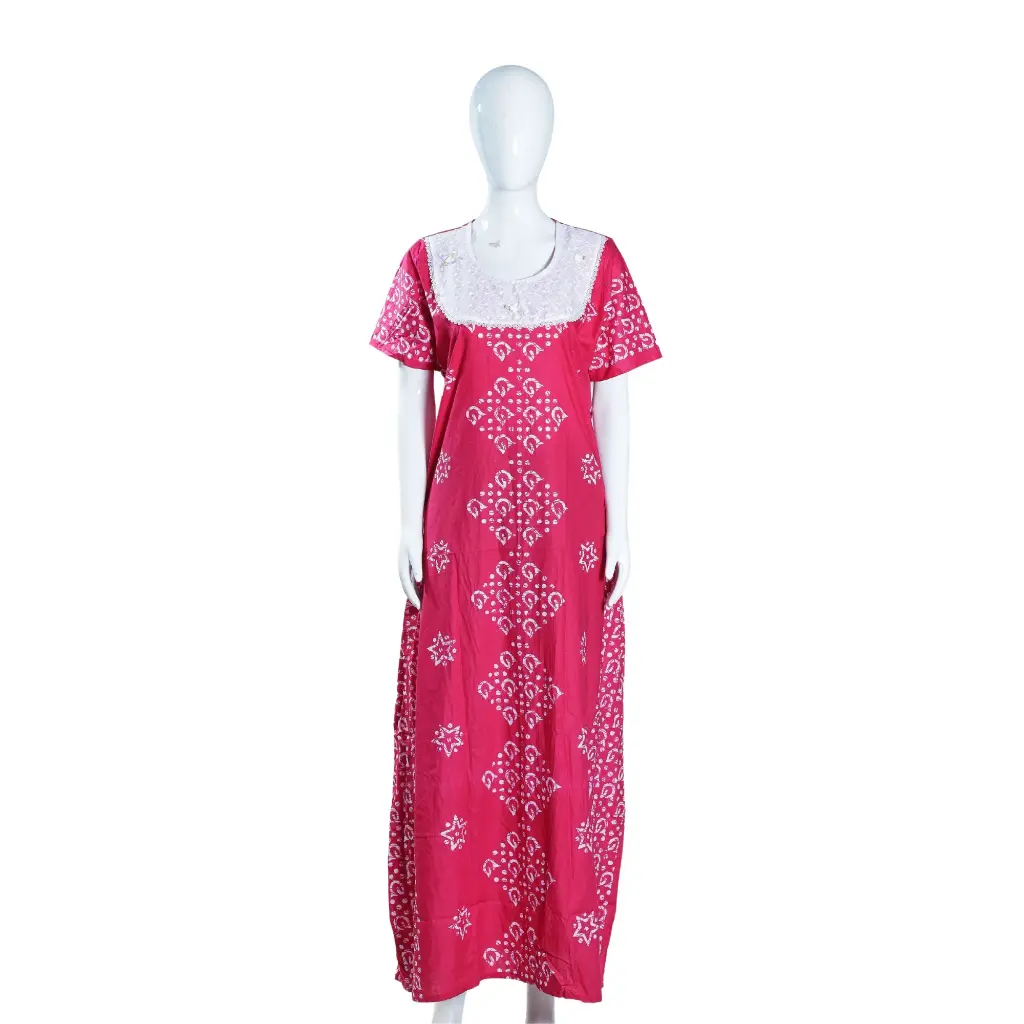 Women Nighty Pink