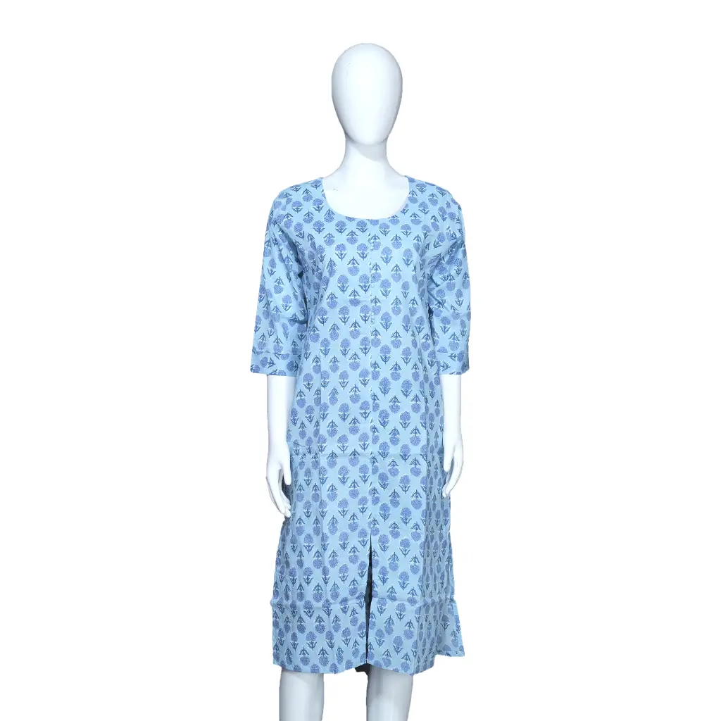 Kurti for Women Light Blue