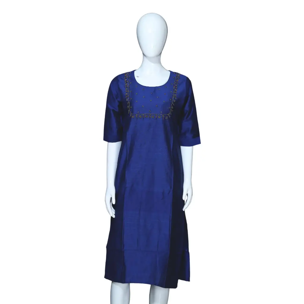 Kurti Blue Designed