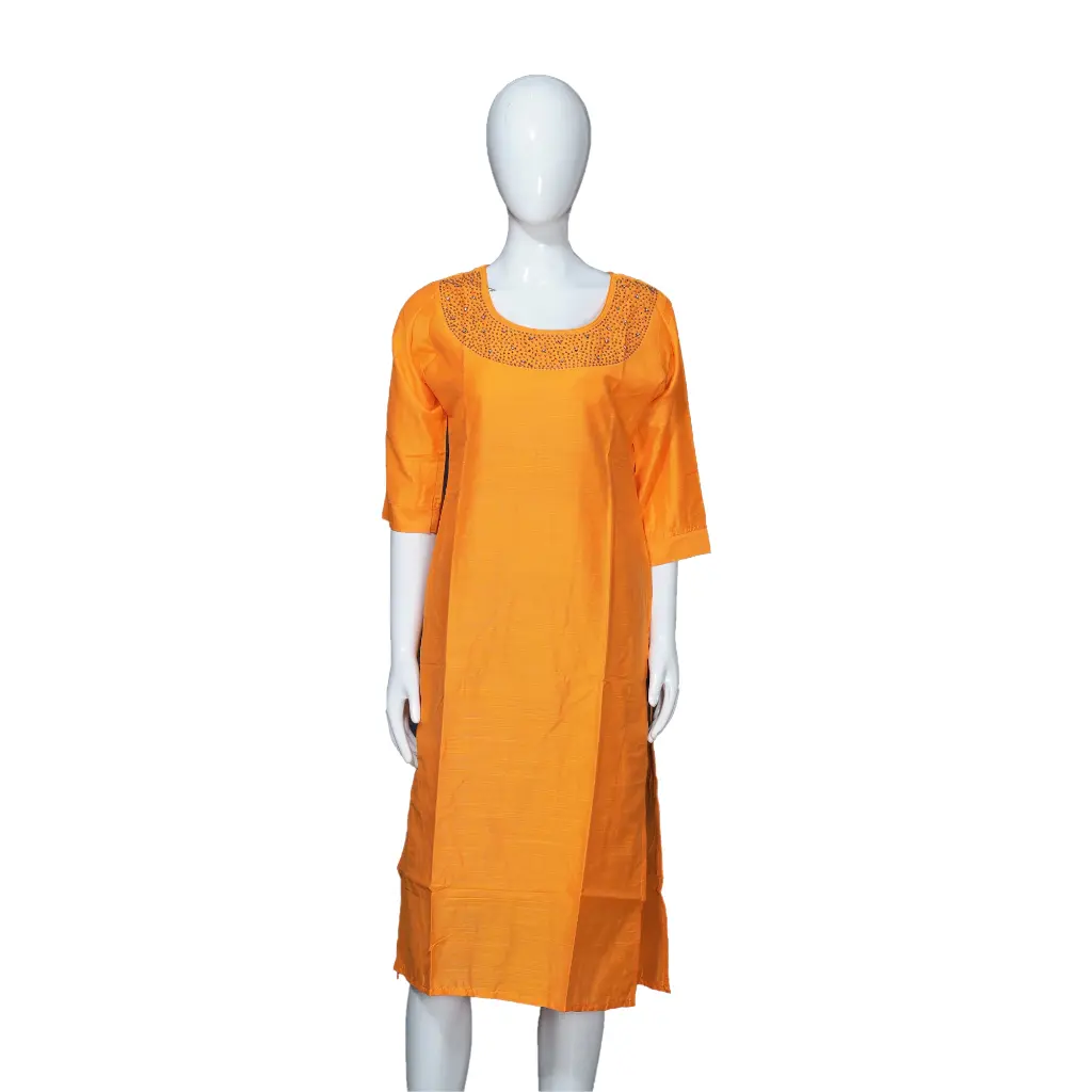 Kurti Yellow
