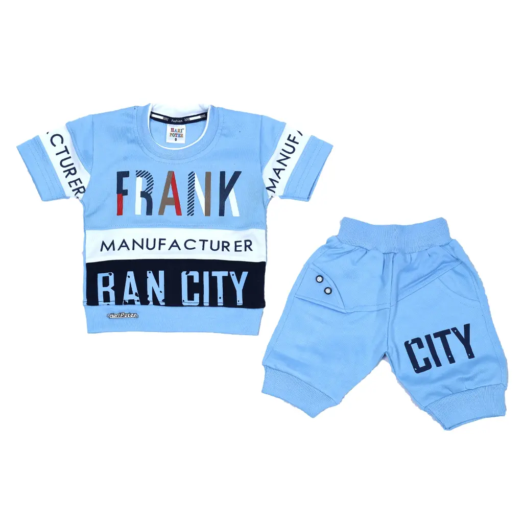 Baby Boys Casual T-Shirt & Shorts Style