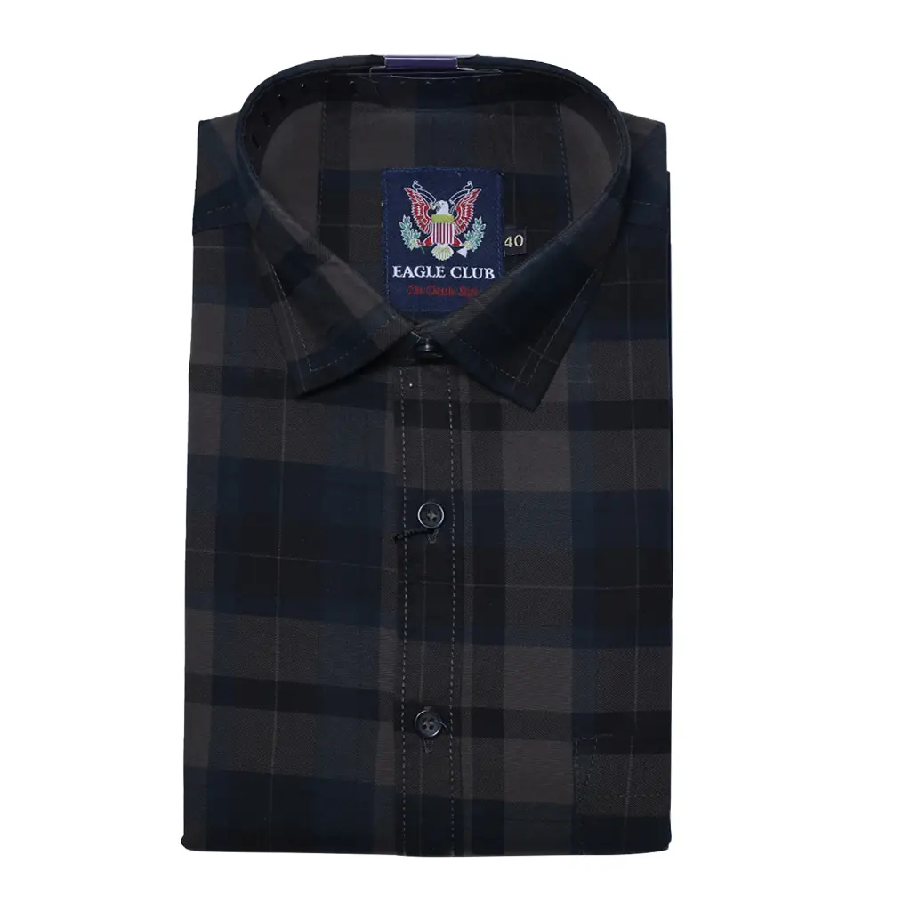 Casual Shirts Checked Dark Green