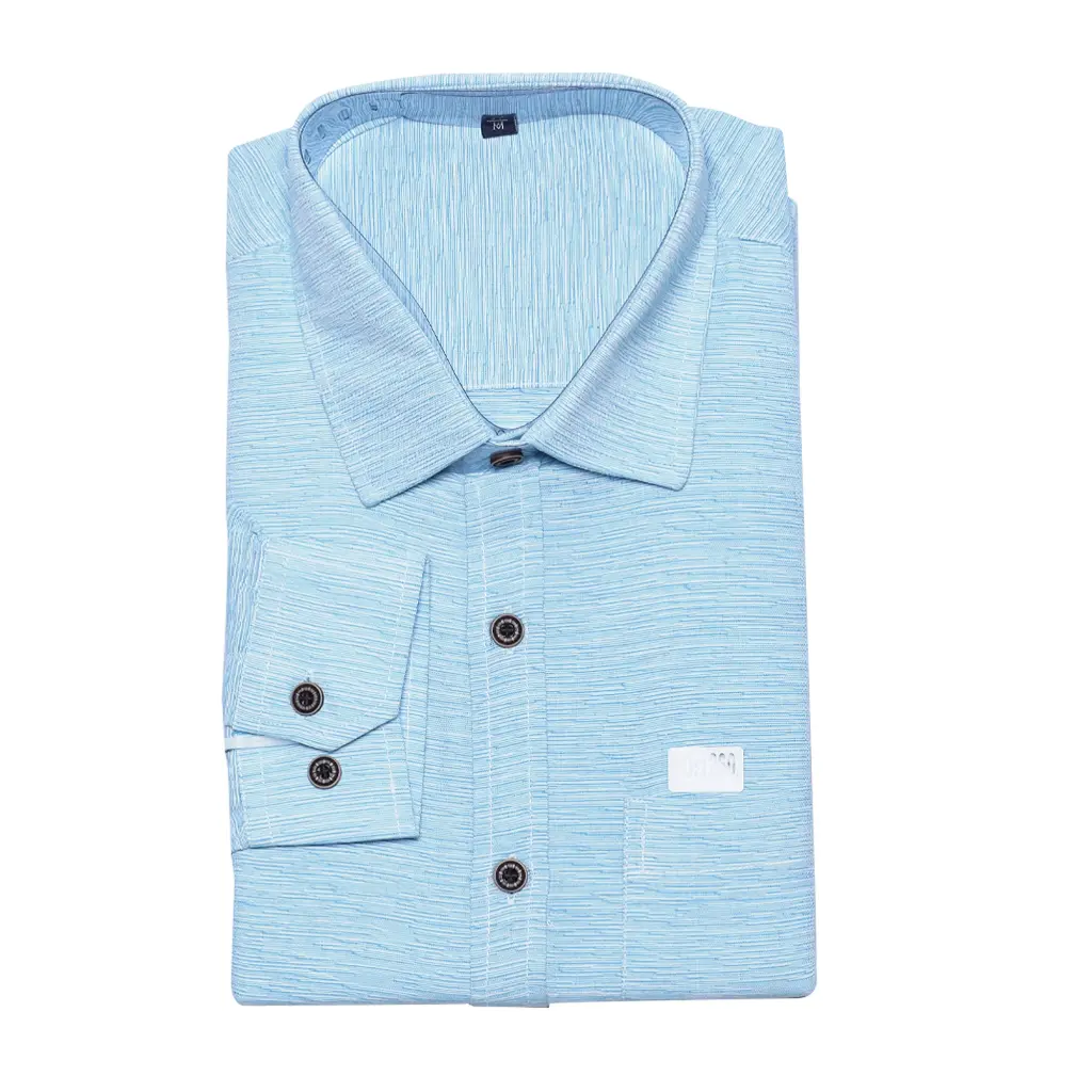 Formal Shirt Blue Elegant