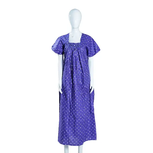 Women Nighty Pleated