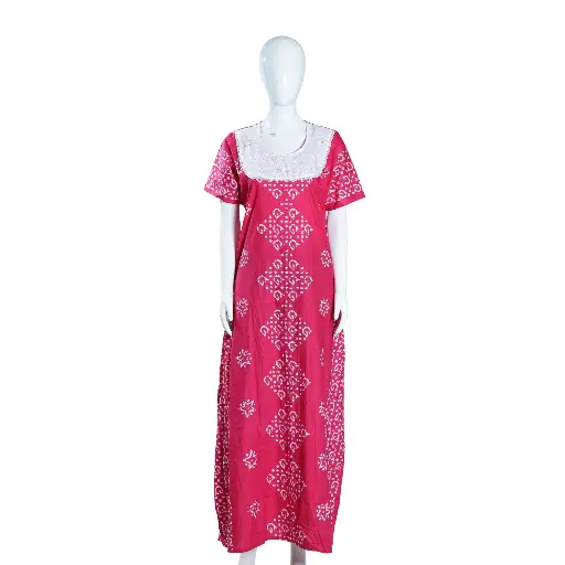 Women Nighty Pink