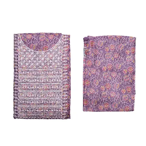 Unstitched Salwar Printed