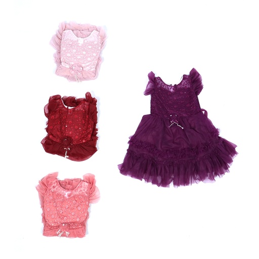 [9500] Frock with Net