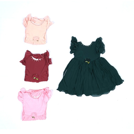 Frock with frill