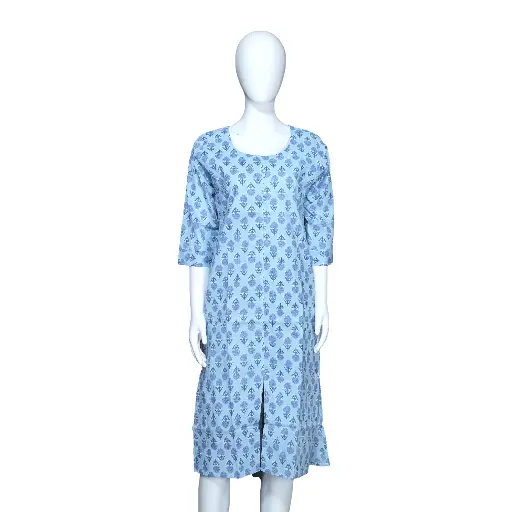 Kurti for Women Light Blue