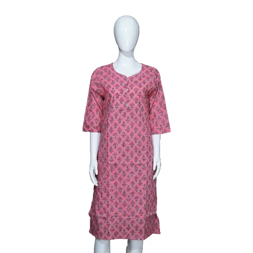 Kurti Pink Cotton