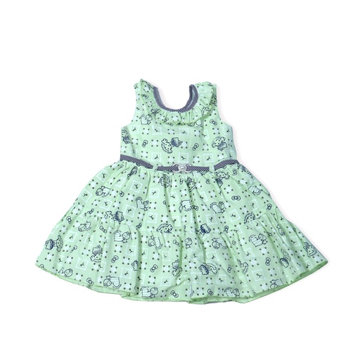 [1209] Frock Printed Cotton 