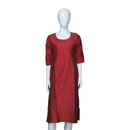 Kurti Maroon