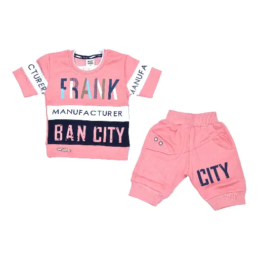 [4331] Baby Boys Casual T-Shirt & Shorts Style