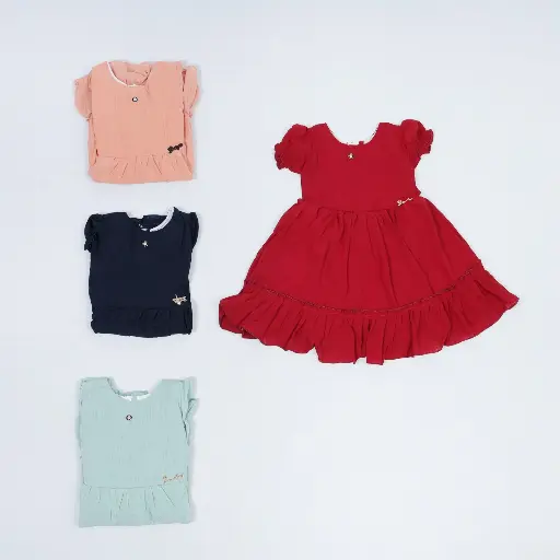 [8900] Frocks Cotton Fancy