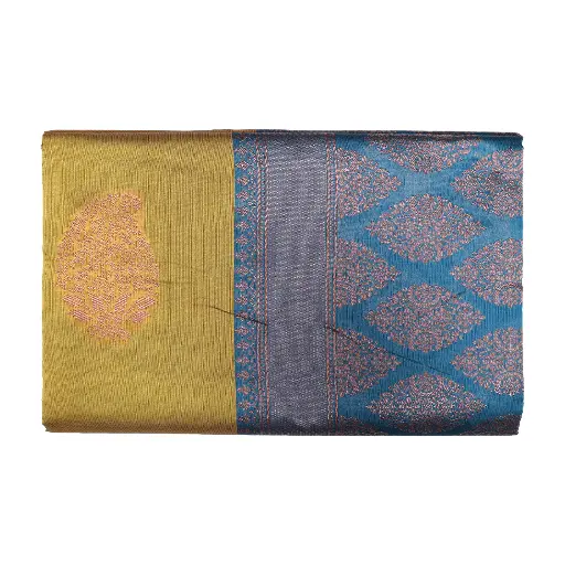 Semi Silk Saree Multi