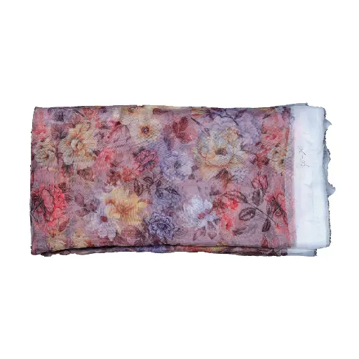 Running Material Floral Printed
