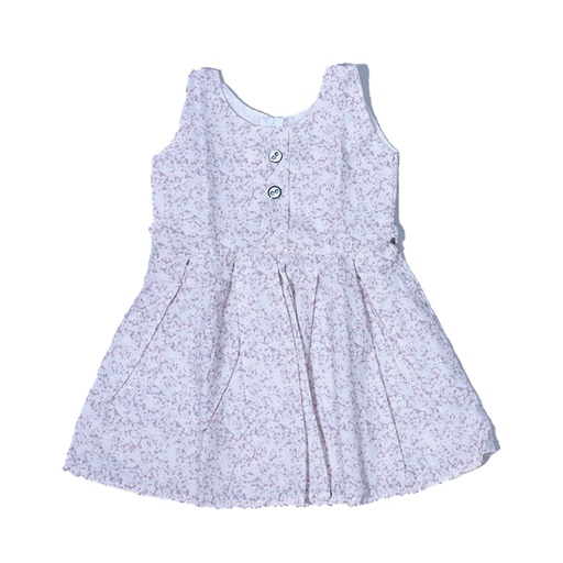 [1520] Frock Casual Cotton