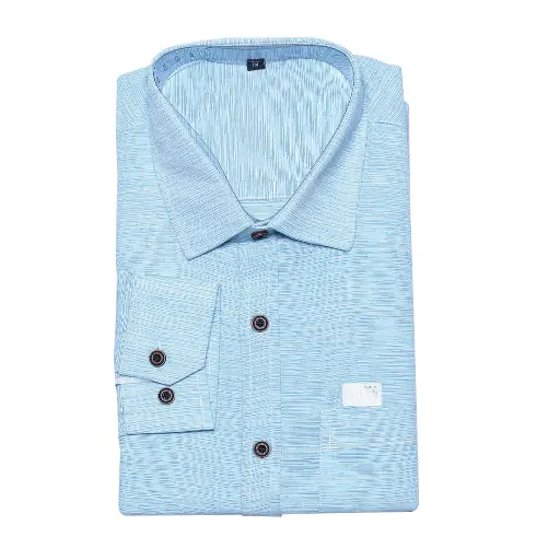 Formal Shirt Blue Elegant