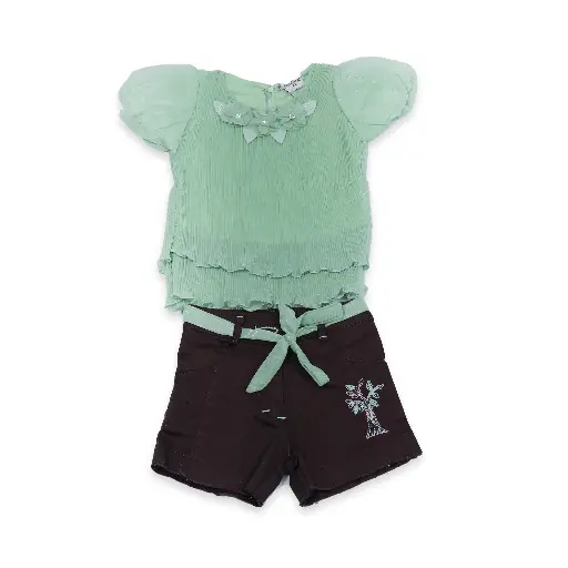 [HT2067] Western Shorts and Top