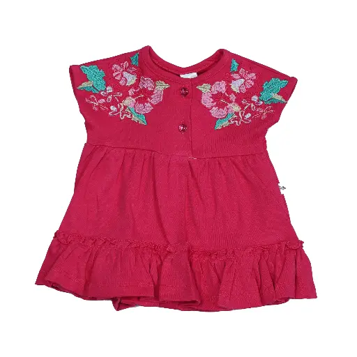 [G1595/M] Frock with Embroidery