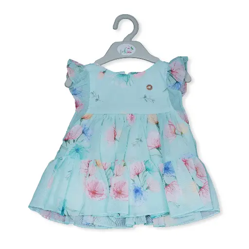 [Z2938/ML] Floral Cute Frock 